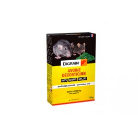 Souricide Digrain Avoine decortiqués 150grs - Appâts Anti souris