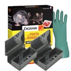Pack Anti Souris box S : produit pour la dératisation d'un studio