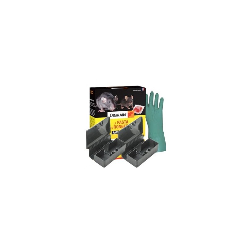 Pack Anti Souris box S : produit pour la dératisation d'un studio