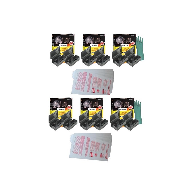 Pack Anti Souris box XL - Dératisation d'une maison