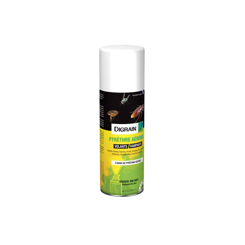 Insecticide araignées Digrain pyrèthre  200 ml