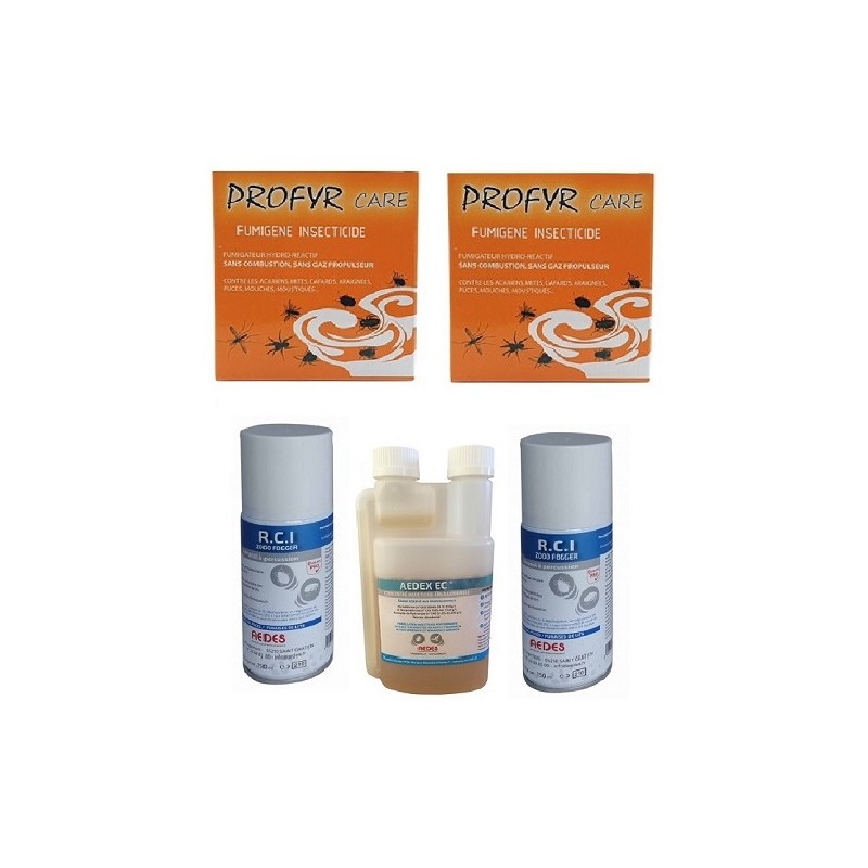 Pack complet traitement punaises de lit