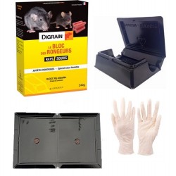 Pack dératisation professionnelle le moins cher