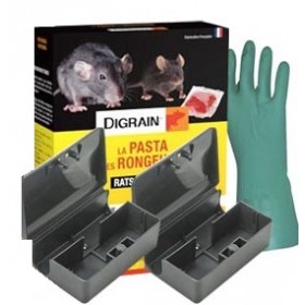 Pack Anti Souris box S : produit pour la dératisation d'un studio