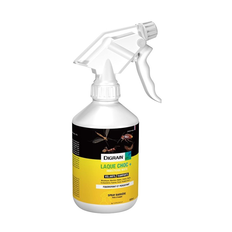 Digrain laque 500ml - Insecticide punaise de lit